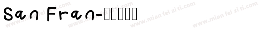 San Fran字体转换